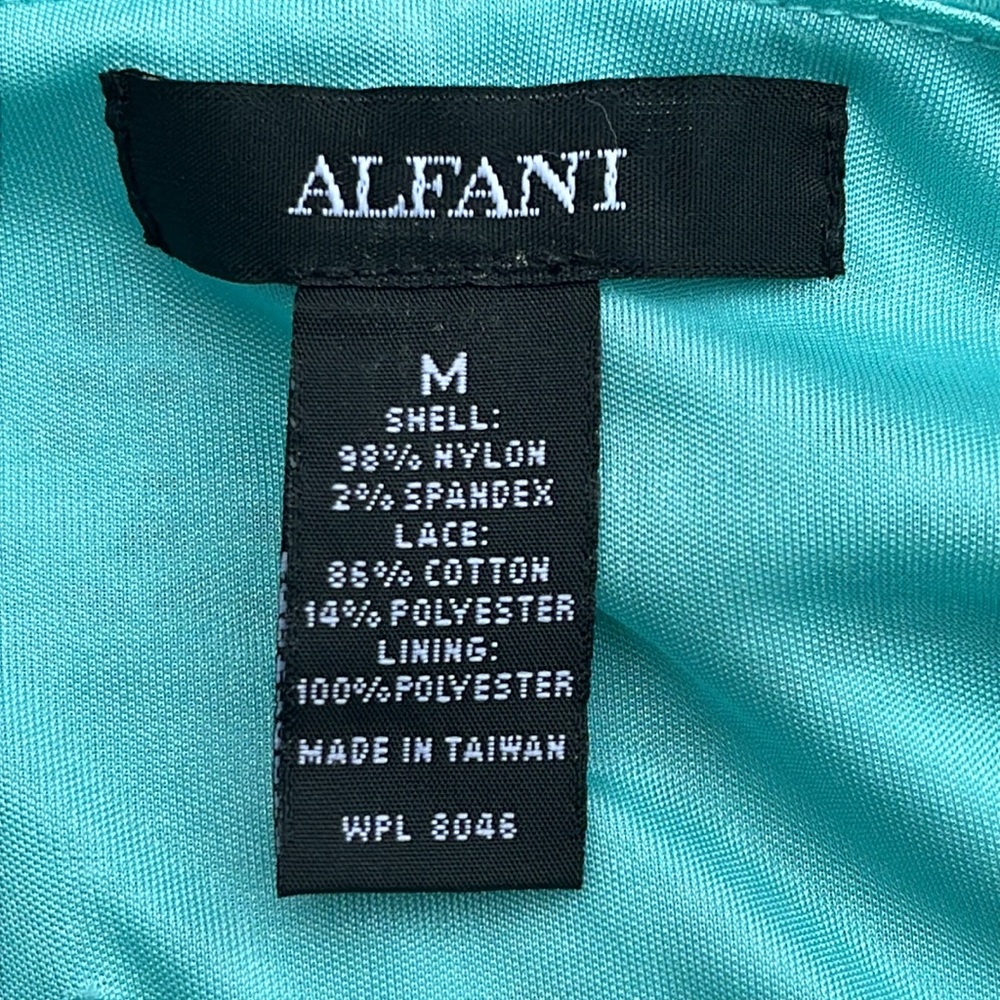 Alfani pretty boho lacey a-line dress M - Picture 5 of 9
